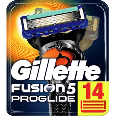 Gillette Fusion 5 ProGlide 14'lü Yedek Tıraş Bıçağı