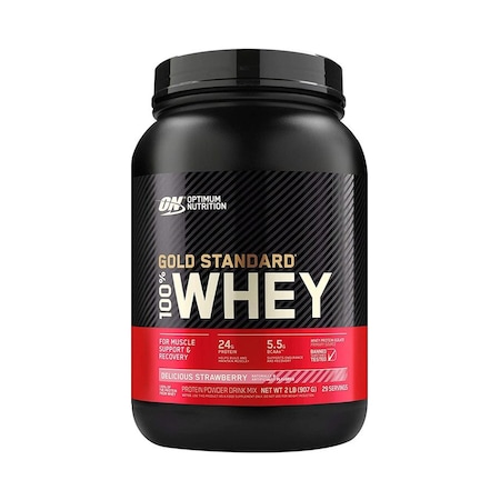 Optimum Gold Standard Whey Protein Tozu 908 Gr Çilek