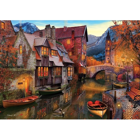 Art Puzzle Kanal Boyu Evleri 2000 Parça Puzzle