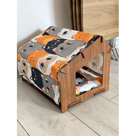 Fabricahome Kedi Evi Kedi Çadırı Kedi Yuvası