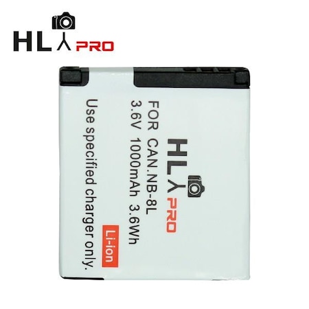 Hlypro Canon A3000 Nb-8L için Batarya