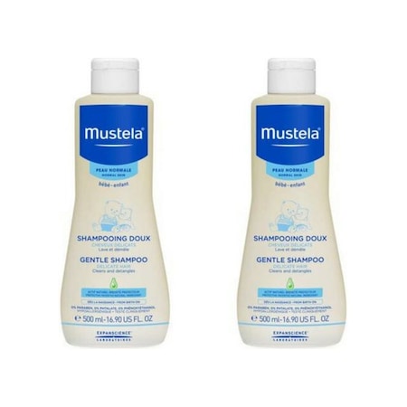 Mustela Gentle Shampoo Papatya Özlü Şampuan 2 x 500 ML