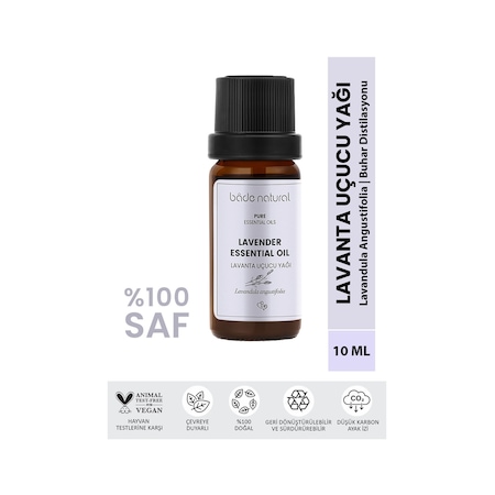 Bade Natural Lavanta Uçucu Yağı %100 Saf 10 ML