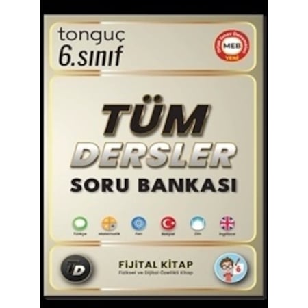 Tonguç Yayınları 6. Sınıf Tüm Dersler Soru Bankası