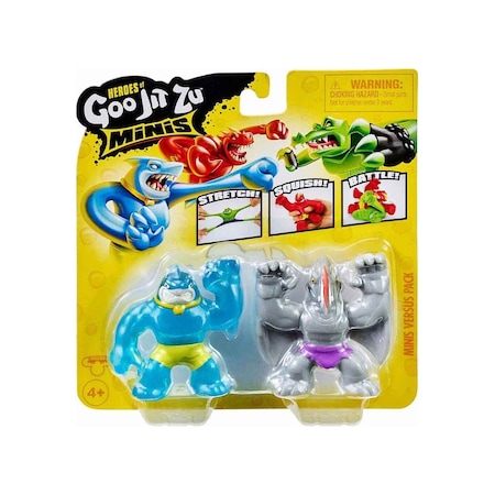 Goojitzu Miniş 2'li Figür Set Thrash Vs Terrack-GJT48000