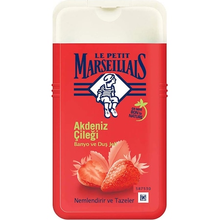 Le Petit Marseillais Akdeniz Çileği Banyo ve Duş Jeli 250 ML