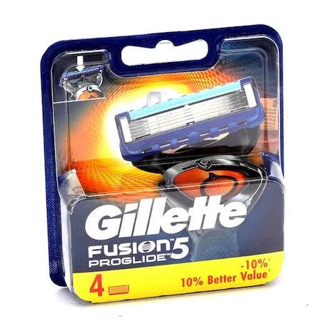 Gillette Fusion Proglide Tıraş Bıçağı 4'lü