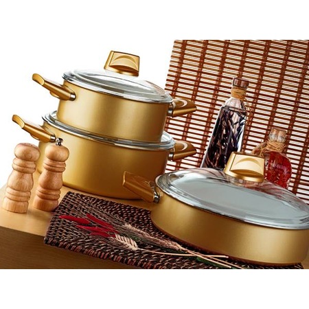 Karaca Ceramica 7 Parca Tencere Seti Gold Fiyatlari Ve Ozellikleri