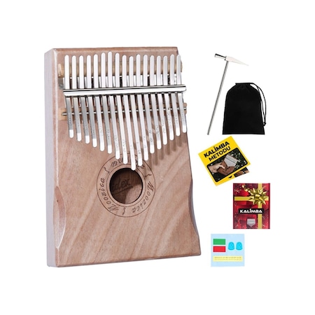 Midex Klx 660 Kalimba 1. Sınıf Koa Ağacı Mineral Çelik Paslanmaz 17 Tuş Tam Set