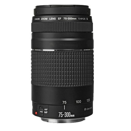 canon ef 75 300mm f 4 5 6 iii lens