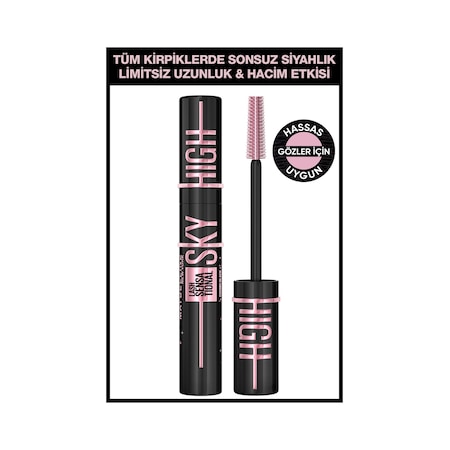 Maybelline New York Lash Sensational Sky High Cosmic Black Maskara