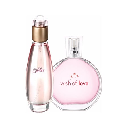 Avon Wish Of Love Kadın Parfüm EDT 50 ML + Celebre Kadın Parfüm EDT 50 ML