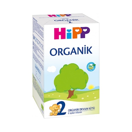 Hipp 2 Organik Devam Sütü 6+ Ay 600 G