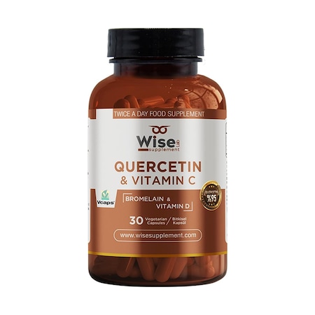 Wiselab Quercetin 500Mg 30 Bitkisel Kapsül