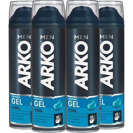 Arko Men Cool Tıraş Jeli 4 x 200 ML