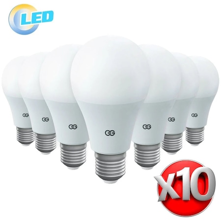 Günsan Elektrik Valta LED Ampul Beyaz E27 9W 6500K - 10 Adet