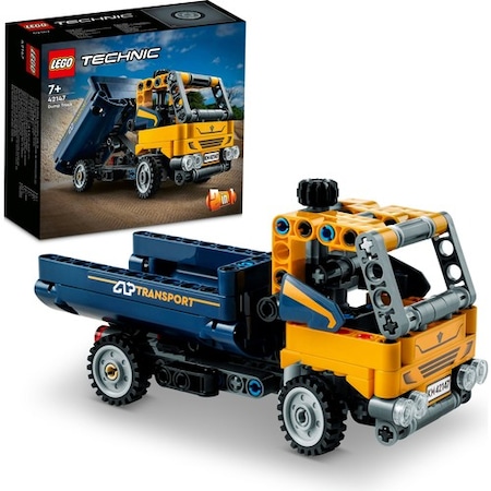 LEGO® Technic Damperli Kamyon 42147 7+ Yaratıcı Oyuncak Yapım Seti - 177 Parça