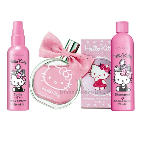 Avon Hello Kitty Parfüm Ve Bakım Seti 3lü Set N11com