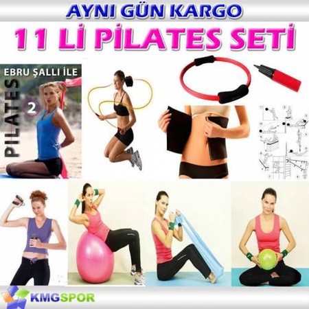 11 Li Pilates Seti Cosfer Ebru Salli Dvdli Fiyatlari Ve Ozellikleri
