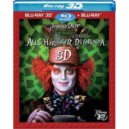Alis Harikalar Diyarinda Alice In Wonderland 3d 2d Blu Ray 2 Disk Fiyatlari Ve Ozellikleri