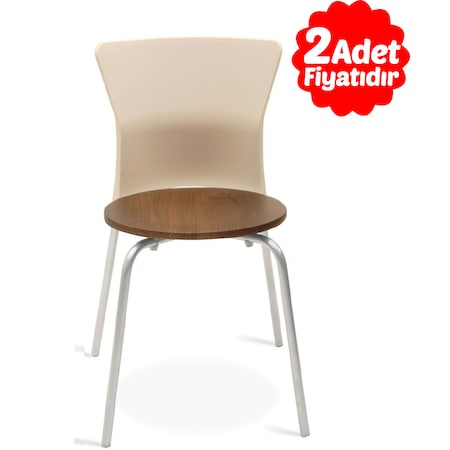 Papatya Vega Gri Ayakli Sandalye 7237 2 Adet Fiyatlari Ve Ozellikleri