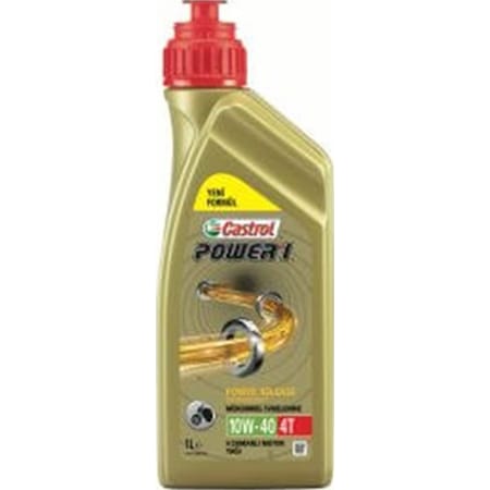 Castrol PoWer1 4t 10W-40 Motosiklet Performans Yağı 2 L