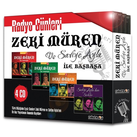 Zeki Muren Radyo Gunleri Set 4 Cd Fiyatlari Ve Ozellikleri