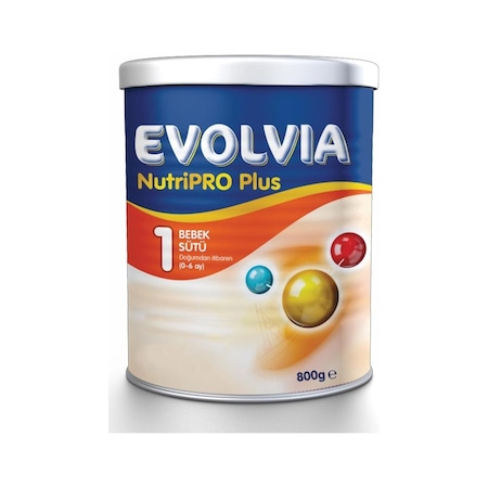 Evolvia Nutripro Plus 1 Bebek Sütü 0 - 6 Ay 800 G