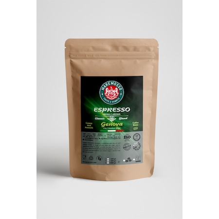 Mare Mosso Espresso Genova Taze Kavrulmuş Çekirdek Kahve 250 G