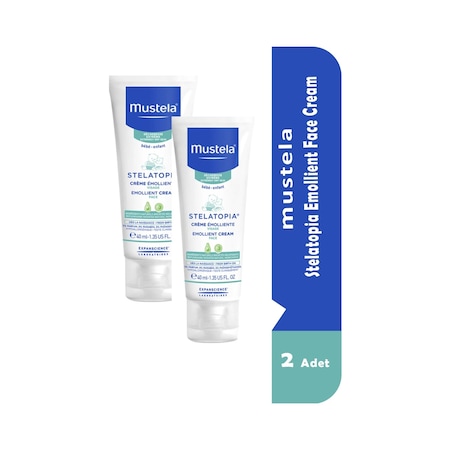 Mustela Stelatopia Emollient Face Cream 40 Ml 2 Adet