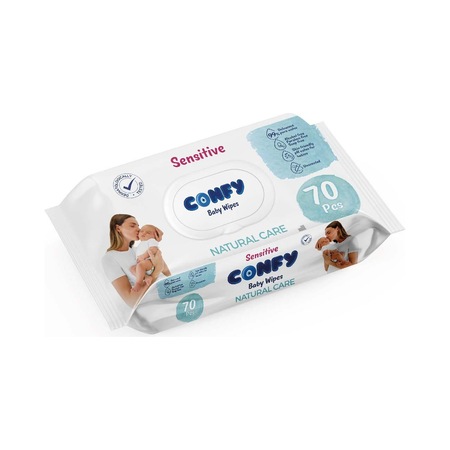 Confy Premium Sensitive Islak Mendil 70 Adet