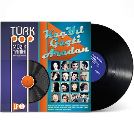 Türk Pop Müzik Tarihi 1960-70'li Yıllar - LP Vol.1 Plak