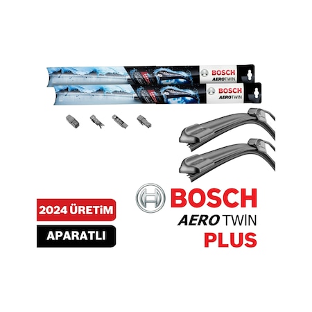 Renault Espace 4 2002-2015 Bosch Aerotwin Plus Silecek Takımı + Koku