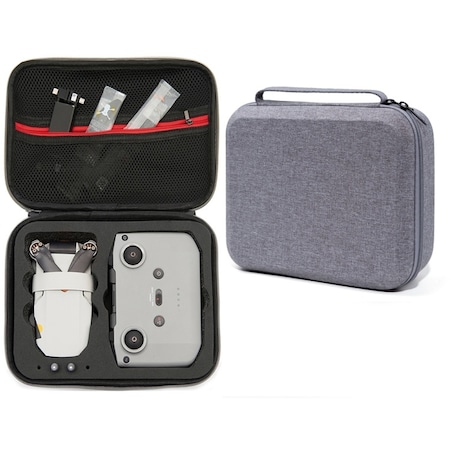 Djı Mini 2 Se İçin Gri Şok Geçirmez Hard Case Drone Depolama Çantası, Boyut: 24 X 19 X 9cm Siyah