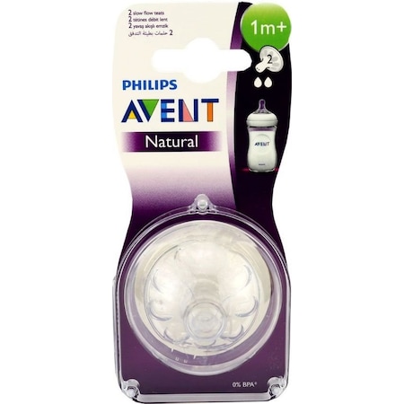 Philips Avent Scf652/27 Natural Yavaş Akış 1 Ay+ Biberon Emziği