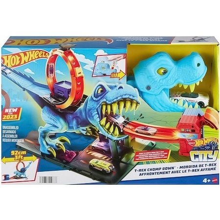 HKX42 Hot Wheels Dinozor ile Mücadele Oyun Seti