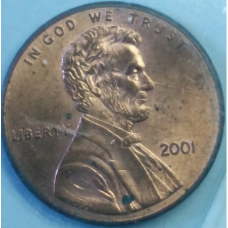 Amerika 2001 Yılı Tedavül 1 Lincoln Cent - Koleksiyonluk