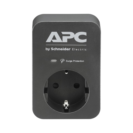 Apc By Schneider Electric PME1WB-GR Tekli Akım Korumalı Priz Siyah