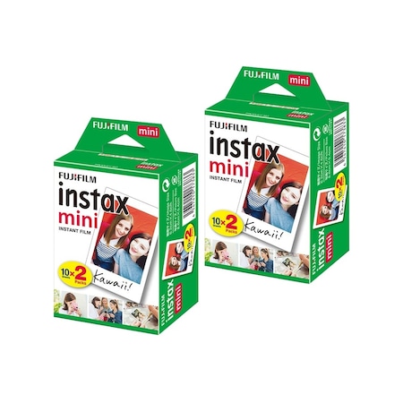 Fujifilm Instax Mini 2X20 Li Paket 40 Adet Fotoğraf Filmi