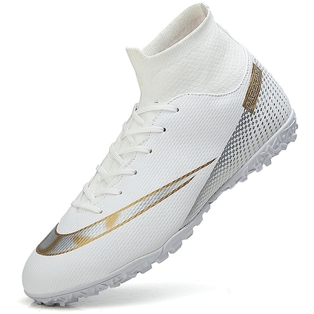 Yukka Beyaz Futbol Ayakkabısı Beyaz 001