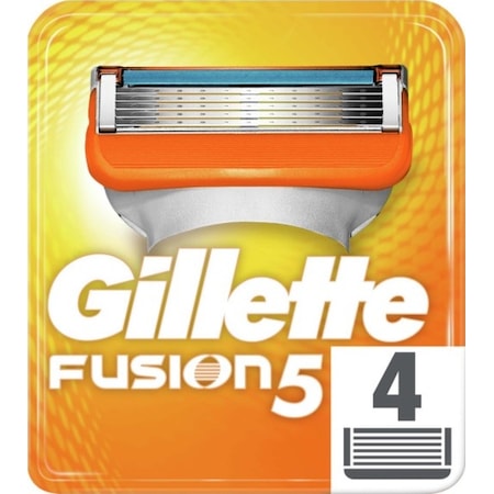 Gillette Fusion5 Yedek Başlık 4'lü