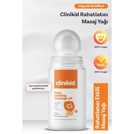 Clinikid Rahatlatıcı Masaj Yağı 60 ML