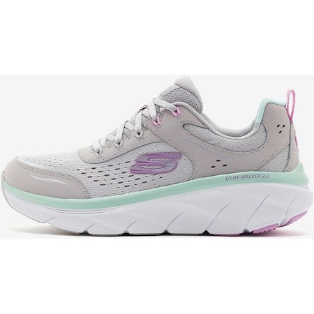 Skechers D'lux Walker 2.0 - Daisy Doll Kadın Gri Spor Ayakkabı 150093 Gymt