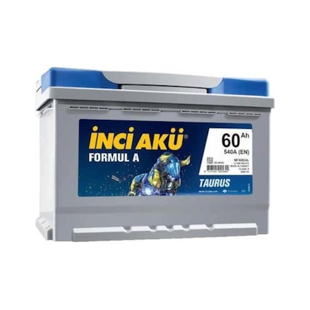 İnci̇ Akü 12V 60 Amper 540A EN