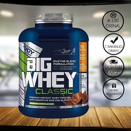 Bigjoy Bigwhey Classic Whey Protein Tozu 2240 Gr