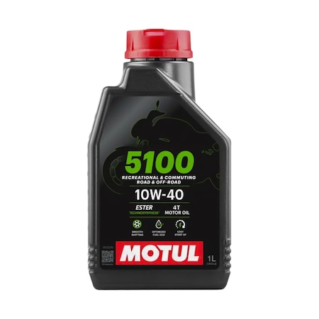 Motul 5100 10W - 40 4T Motosiklet Motor Yağı 1 L