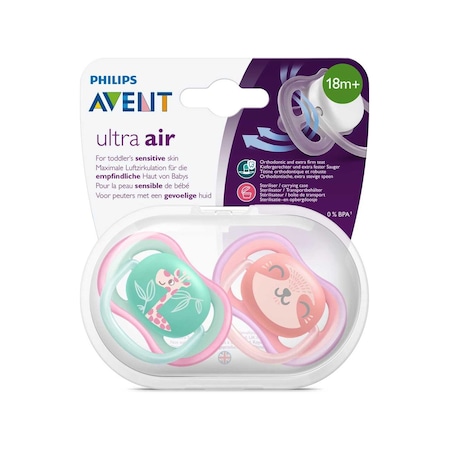 Philips Avent Ultra Air Karanlıkta Parlayan 2li Desenli Gece