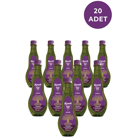 Komili Lezzetlik Yumuşak Natürel Sızma Zeytinyağı 20 x 250 ML