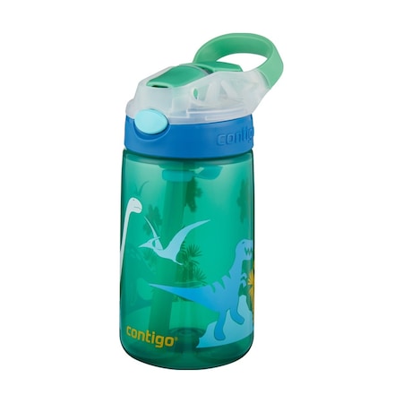 Contigo Gizmo Flip Dino Tritan Çocuk Suluğu 420 ML Yeşil