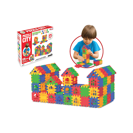 Fen Toys Puzzle City 128 Parça 3703